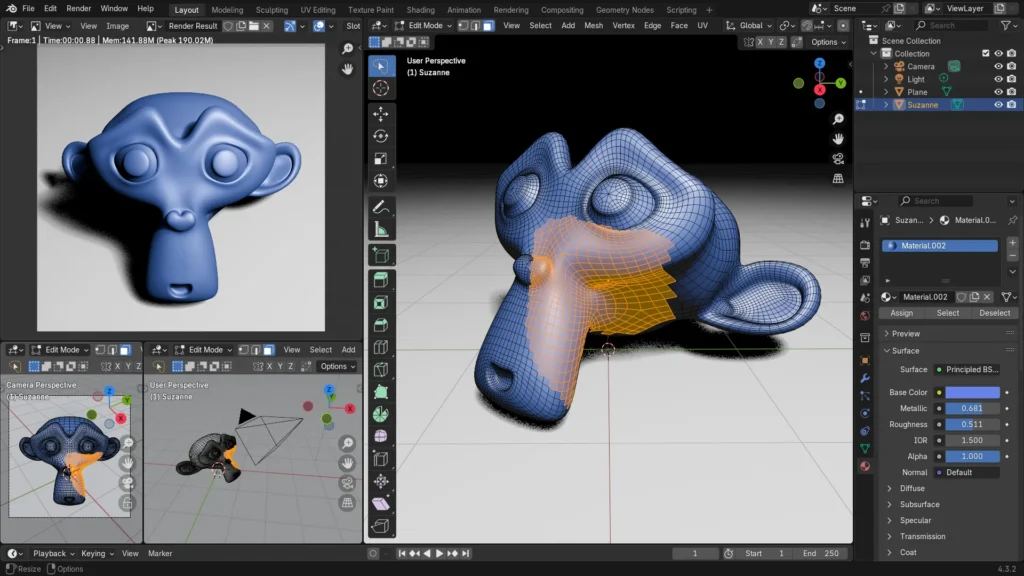 blender ekran görüntüsü 1