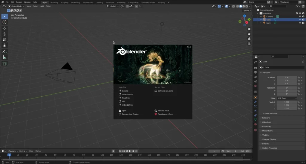 blender ekran görüntüsü 3