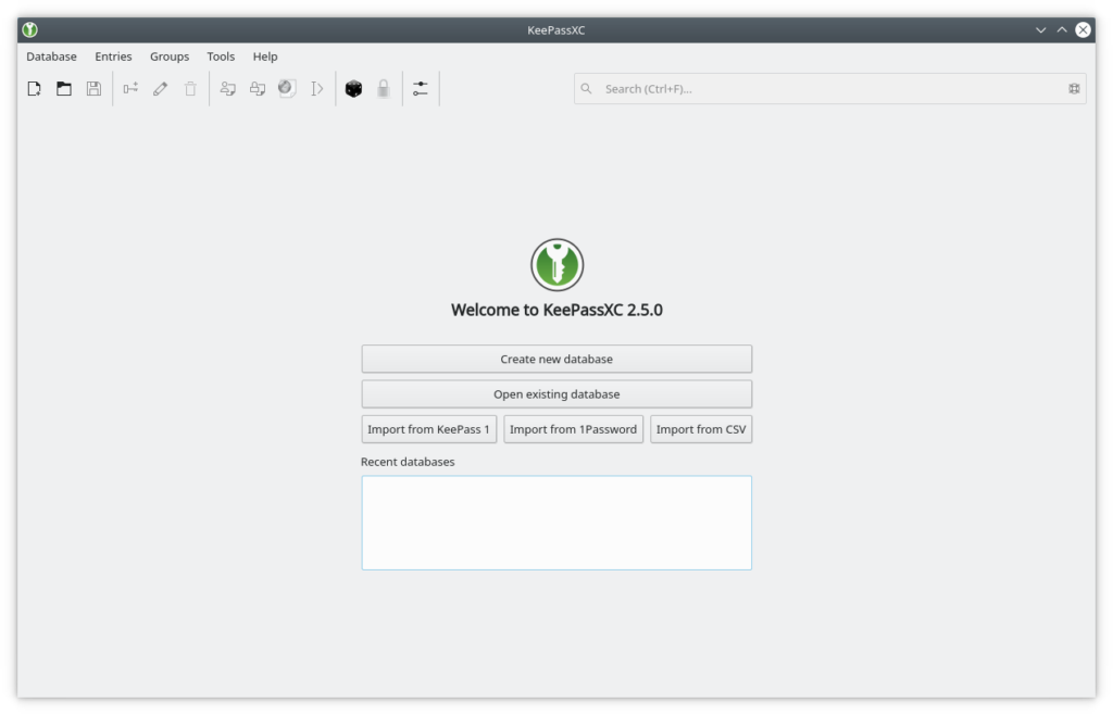 KeePassXC ekran görüntüsü 7