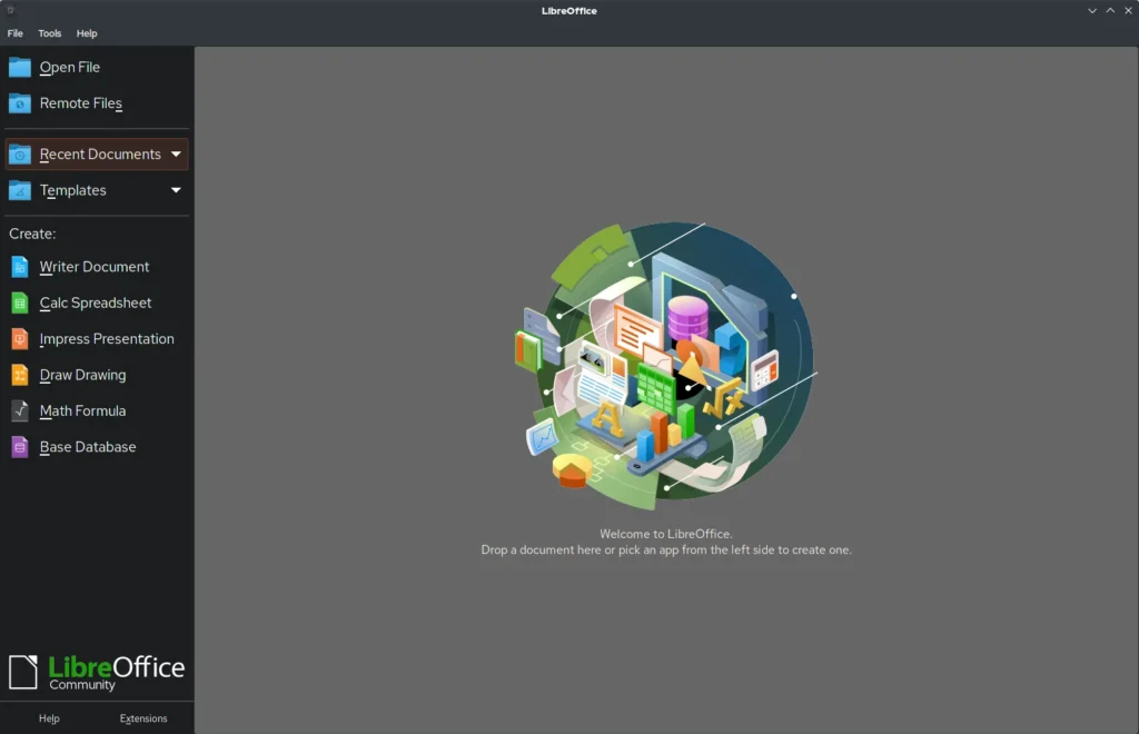 LibreOffice ekran görüntüsü 5