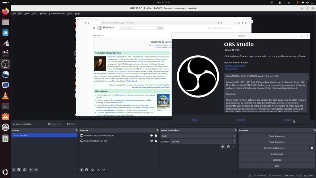 OBS Studio ekran görüntüsü 5
