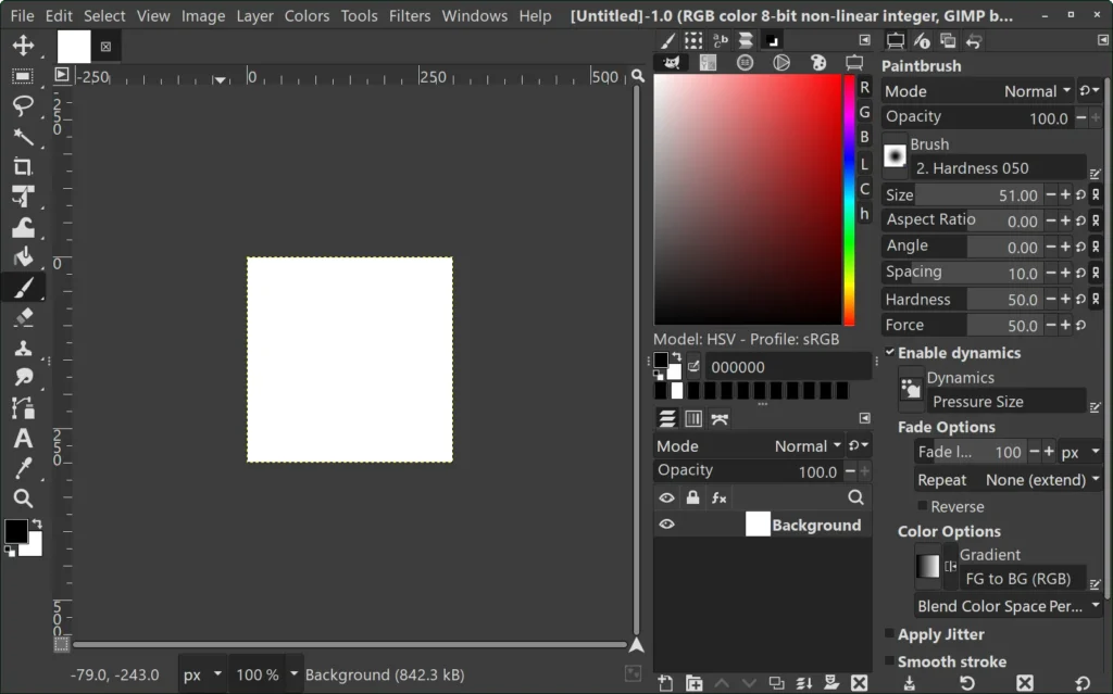 GIMP ekran görüntüsü 2