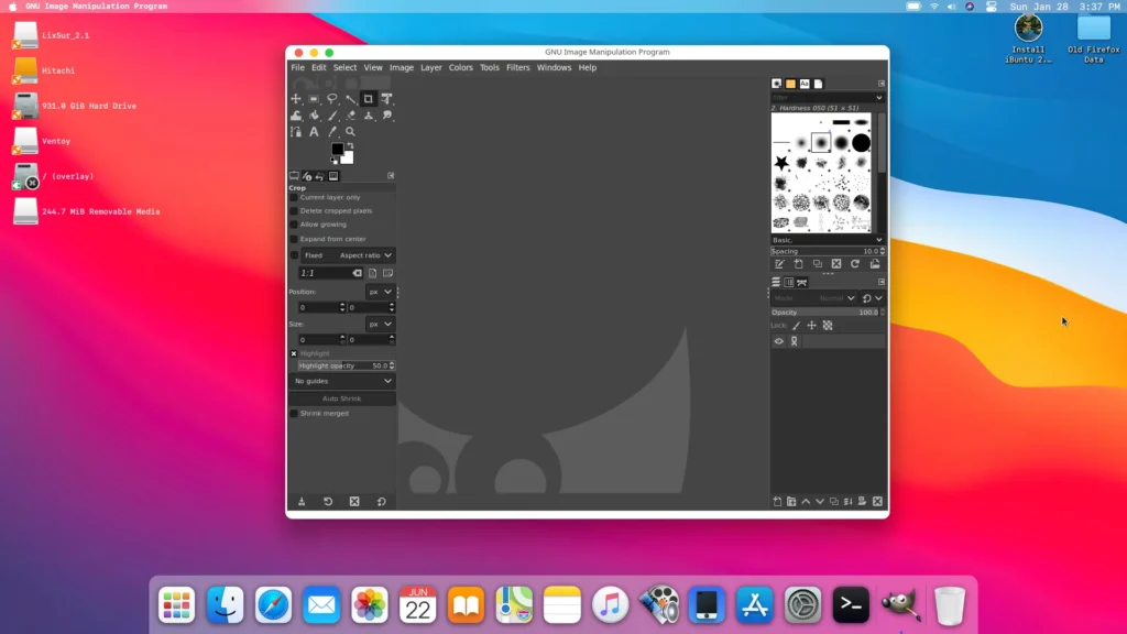 GIMP ekran görüntüsü 5