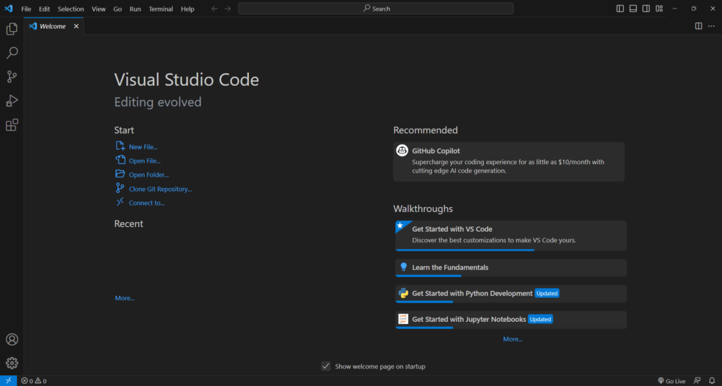 Microsoft Visual Studio Code ekran görüntüsü 2